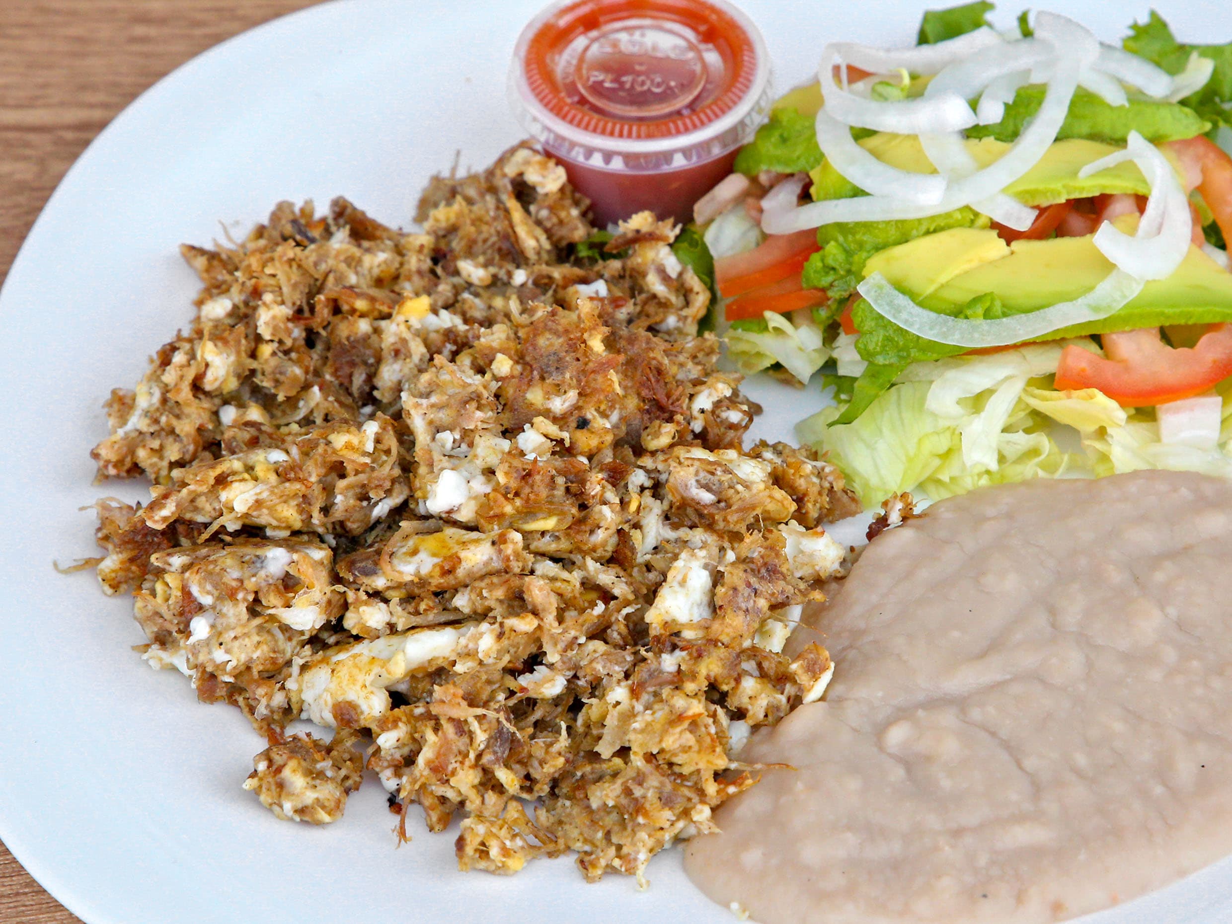 Huevos con Machaca
