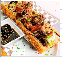 SUSHI DOG  + BEBIDA