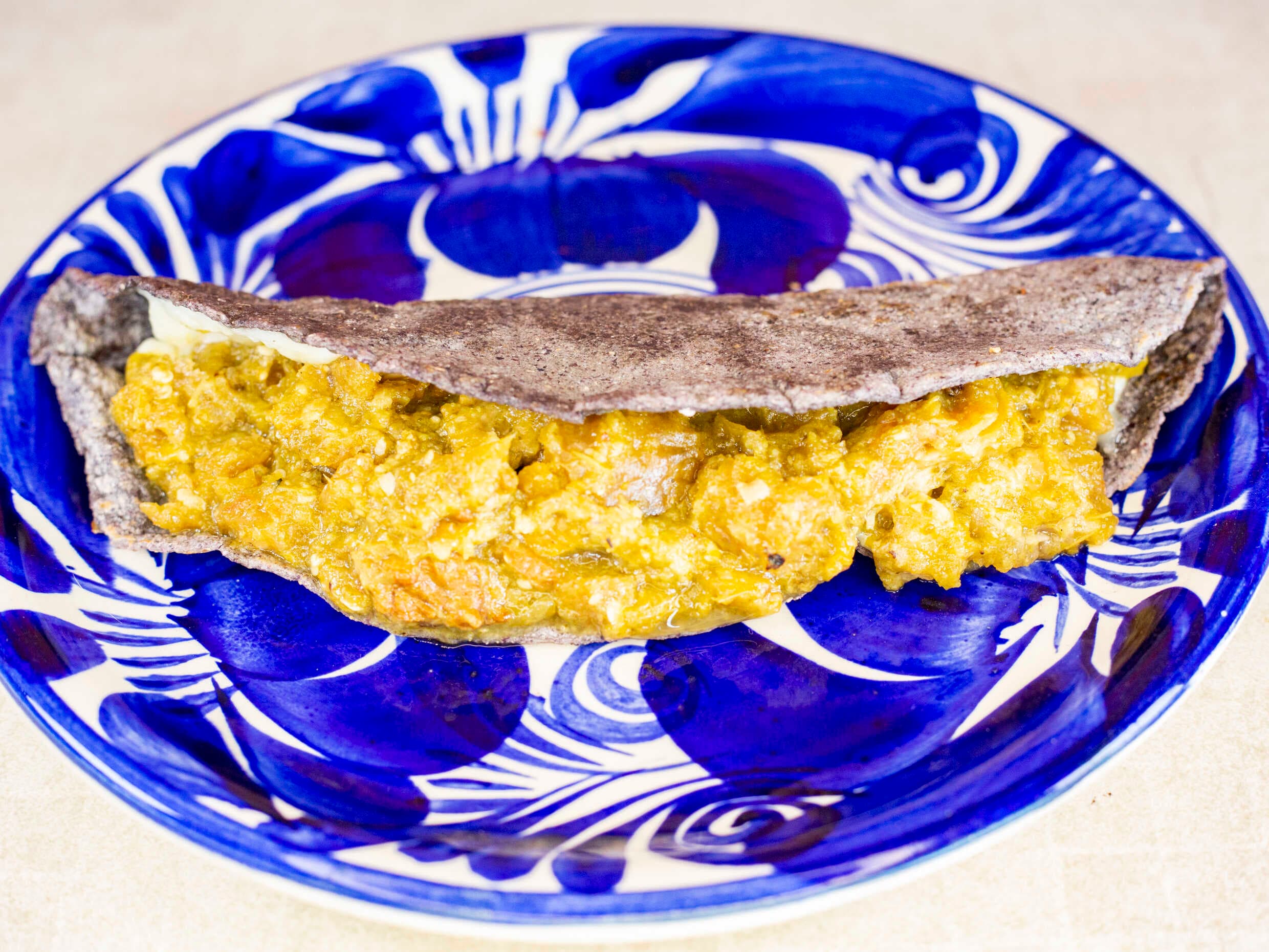 Quesadilla Sencilla Con Guiso