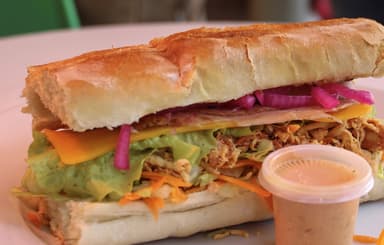 Torta de Carnita Asada