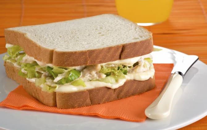 Sándwich Pollo