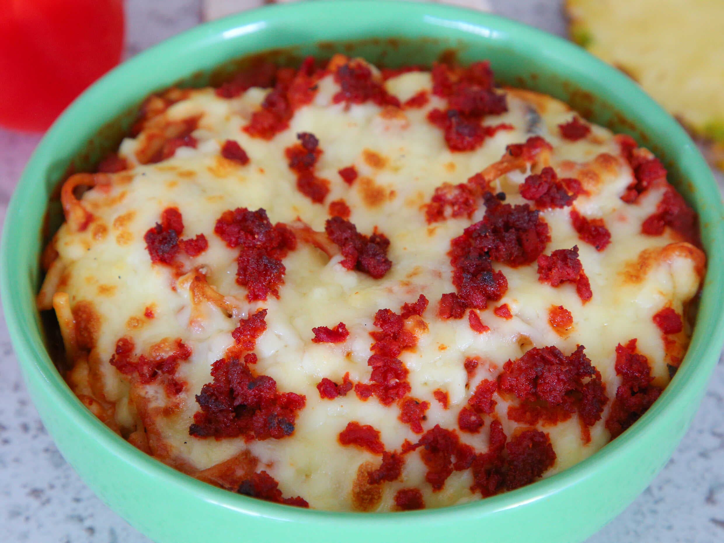 Espagueti con Chorizo