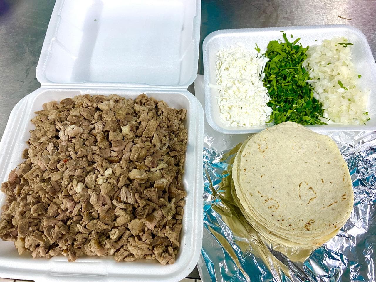 Medio de Bistec