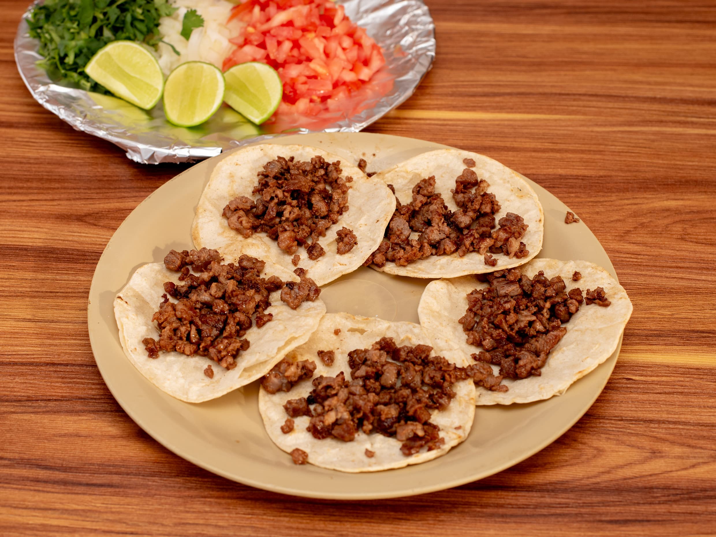 Tacos de Bistec (5)