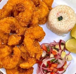 Camarones Empanizados