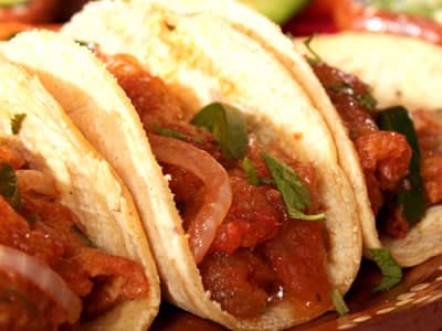 TACO DE LONGANIZA CON HUEVO