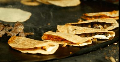 Quesadilla de Descebrada roja