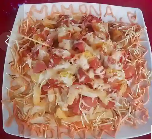 Salchipapa Sencilla