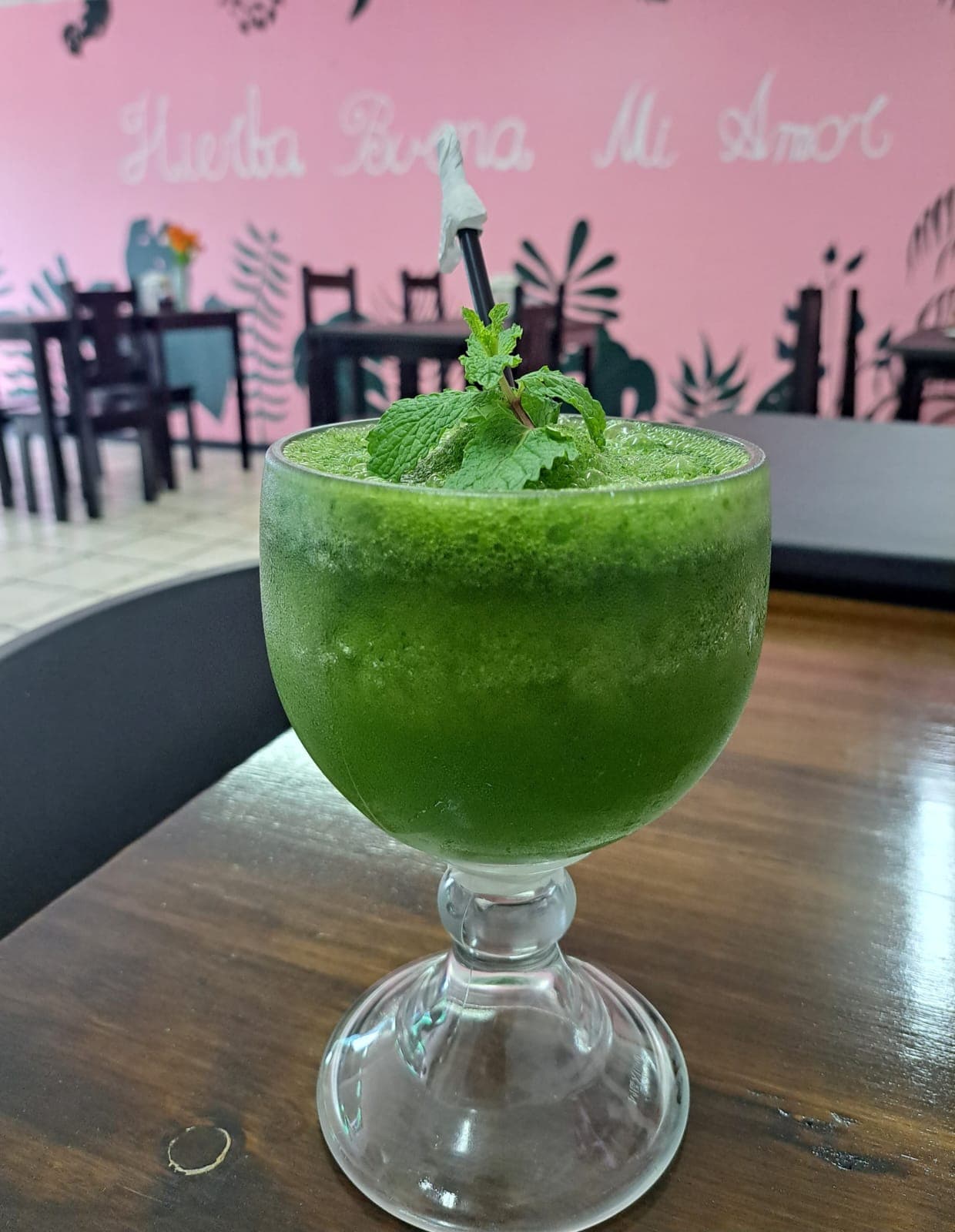 Limonada con Hierbabuena