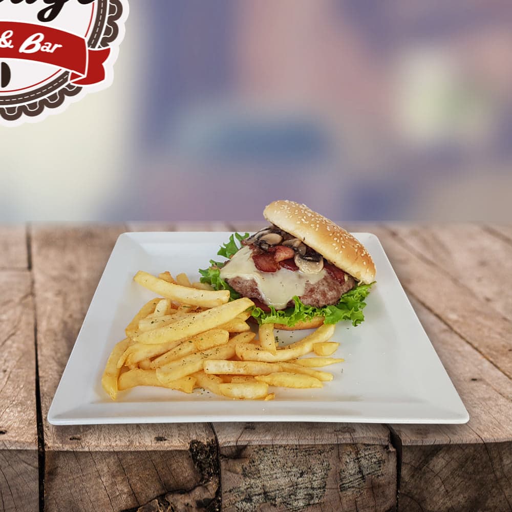 Hamburguesa Clásica