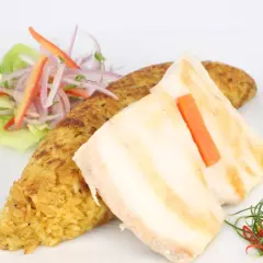 Tacú Tacú con Pescado a la Plancha