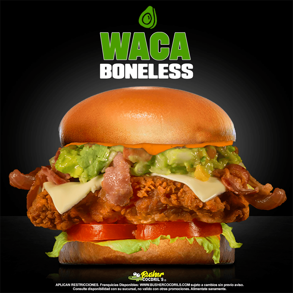 Hamburguesa La Waca Boneless