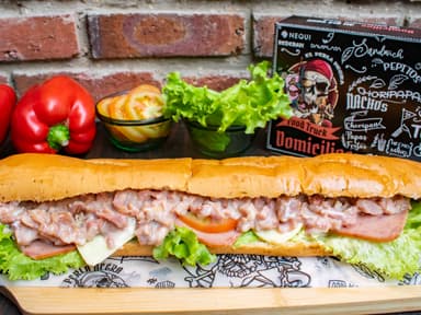 Sándwich Carbonara