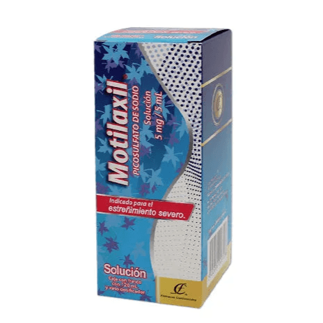 Motilaxil Picosulfato de Sodio Solucion 5 mg / 5 mL 120 mL