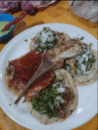 Tacos de Costilla con Queso