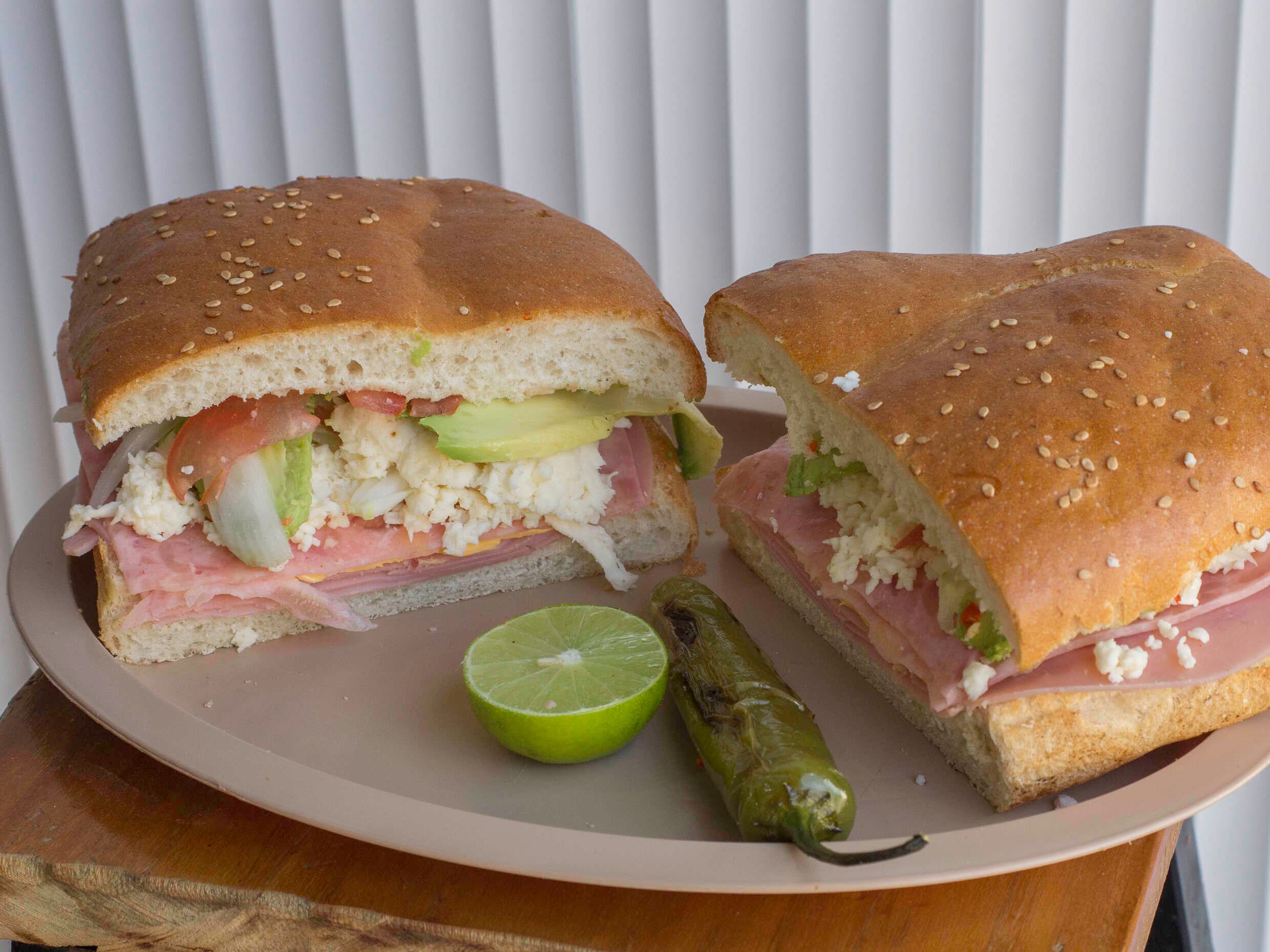 Torta Oaxaqueña