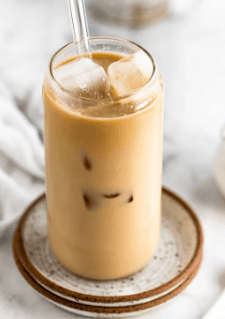 Iced Vainilla Latte.