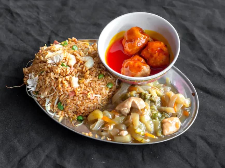 Arroz Chino - Chop Suey - Agridulce de Cerdo