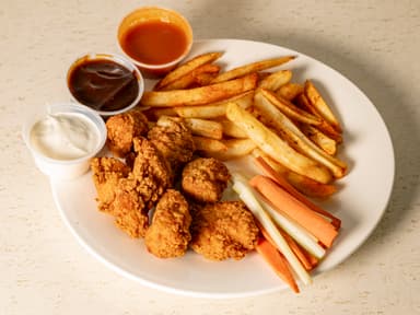 250GR DE BONELESS  C/ PAPAS