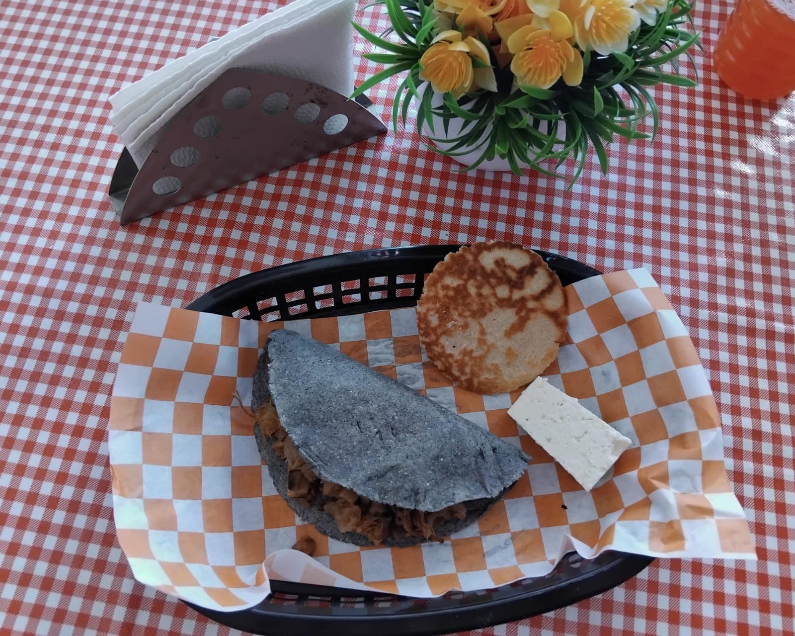 Taco de Frijol Puerco