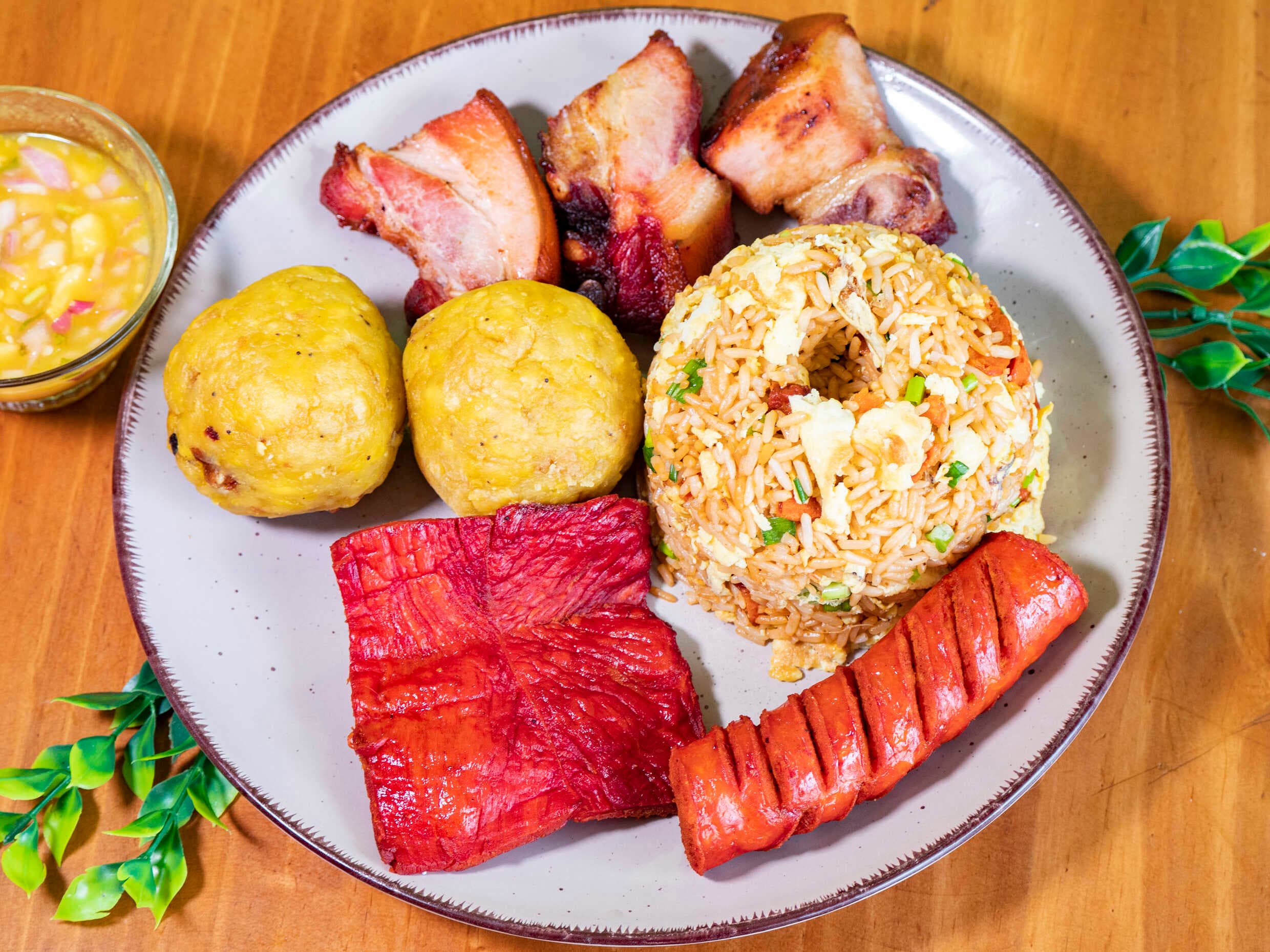 Combo chicharron ahumado