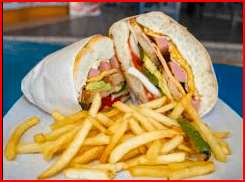 Torta Ejecutiva + Papas + Agua del dia