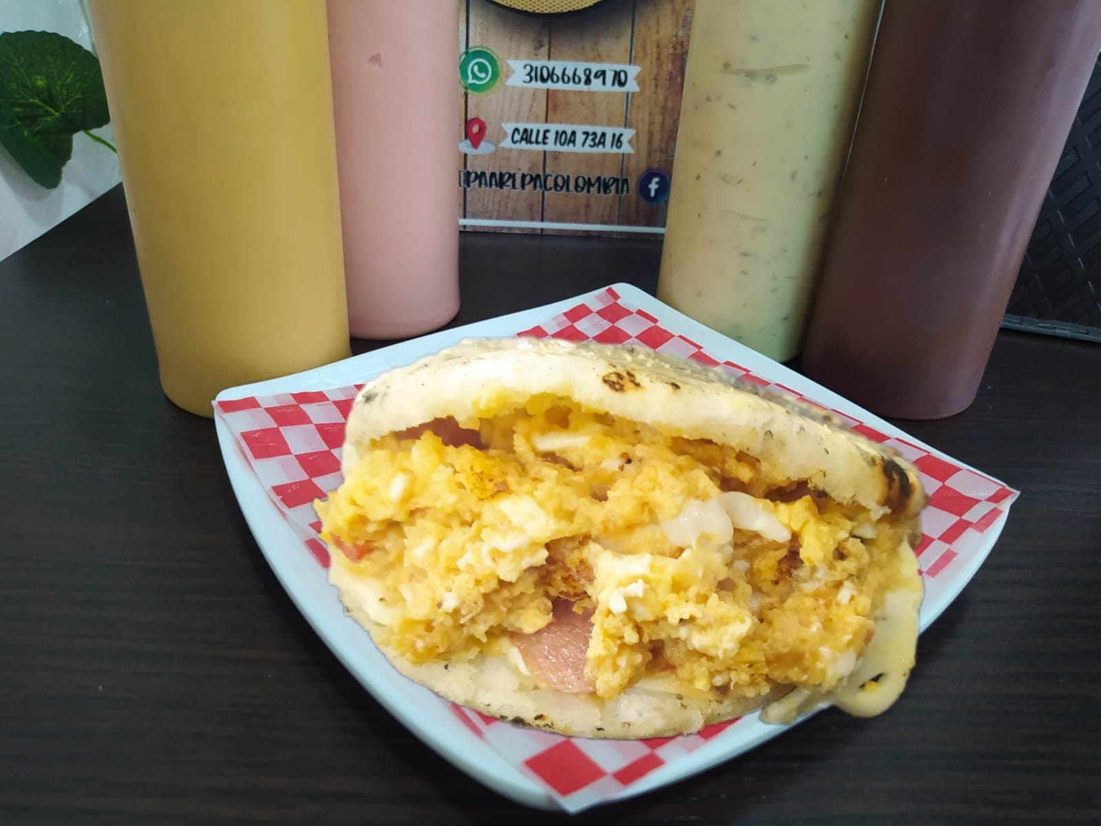 Arepa Pollita 2