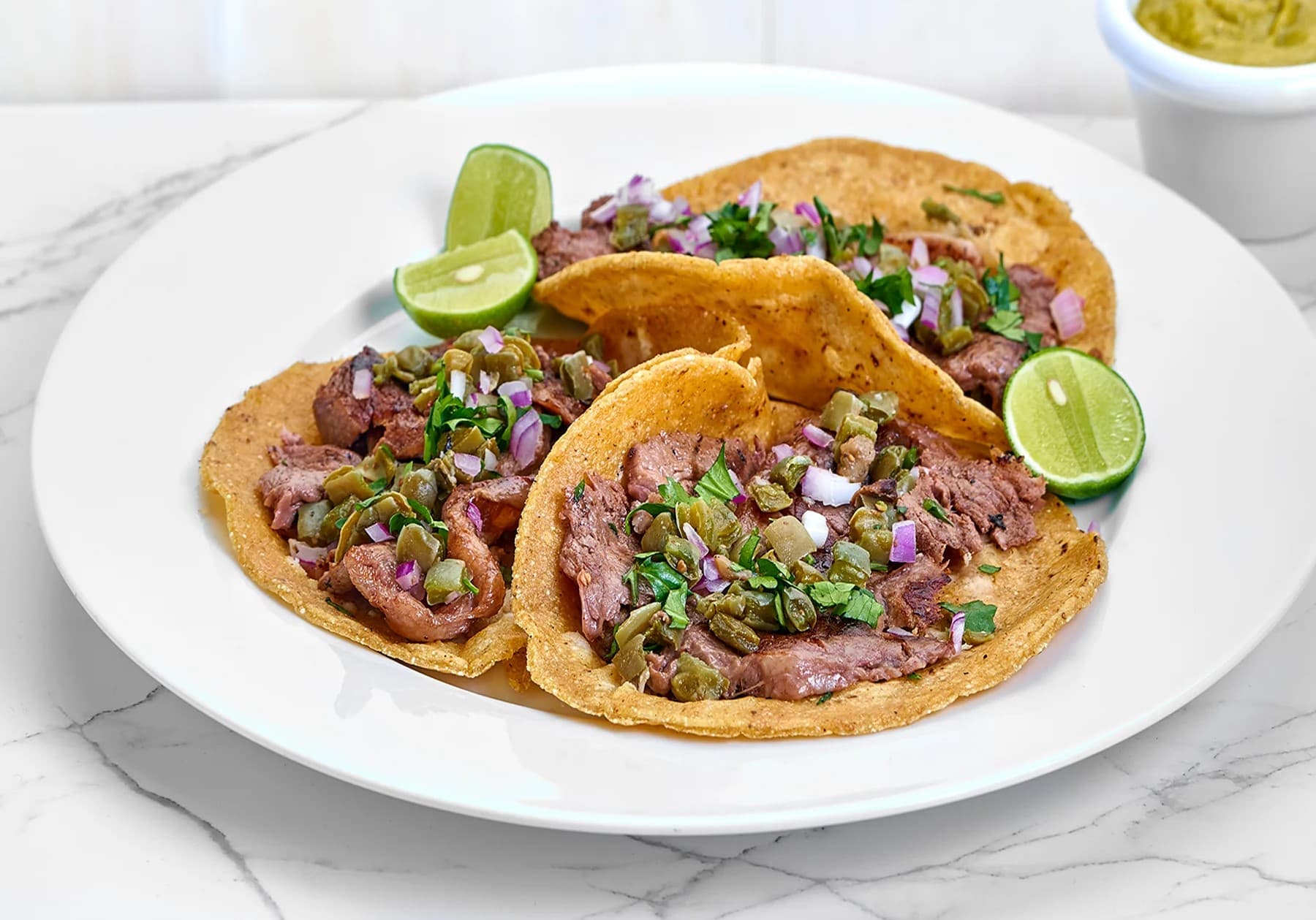 Orden de Tacos de Bistec