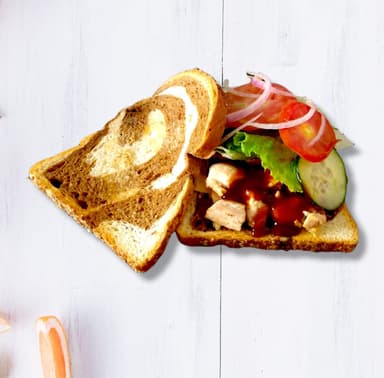 Sándwich de Pollo BBQ