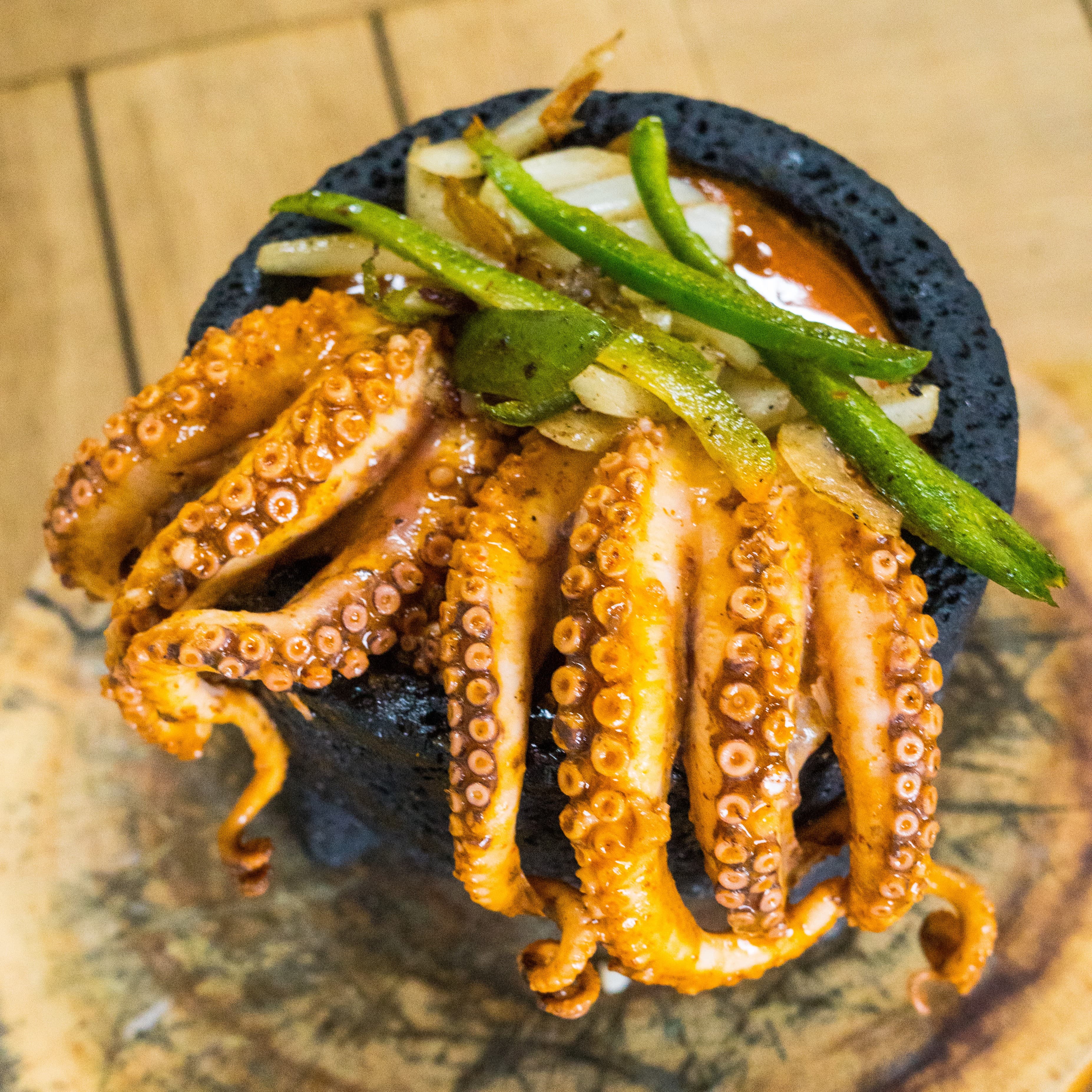 Pulpo a Las Brasas
