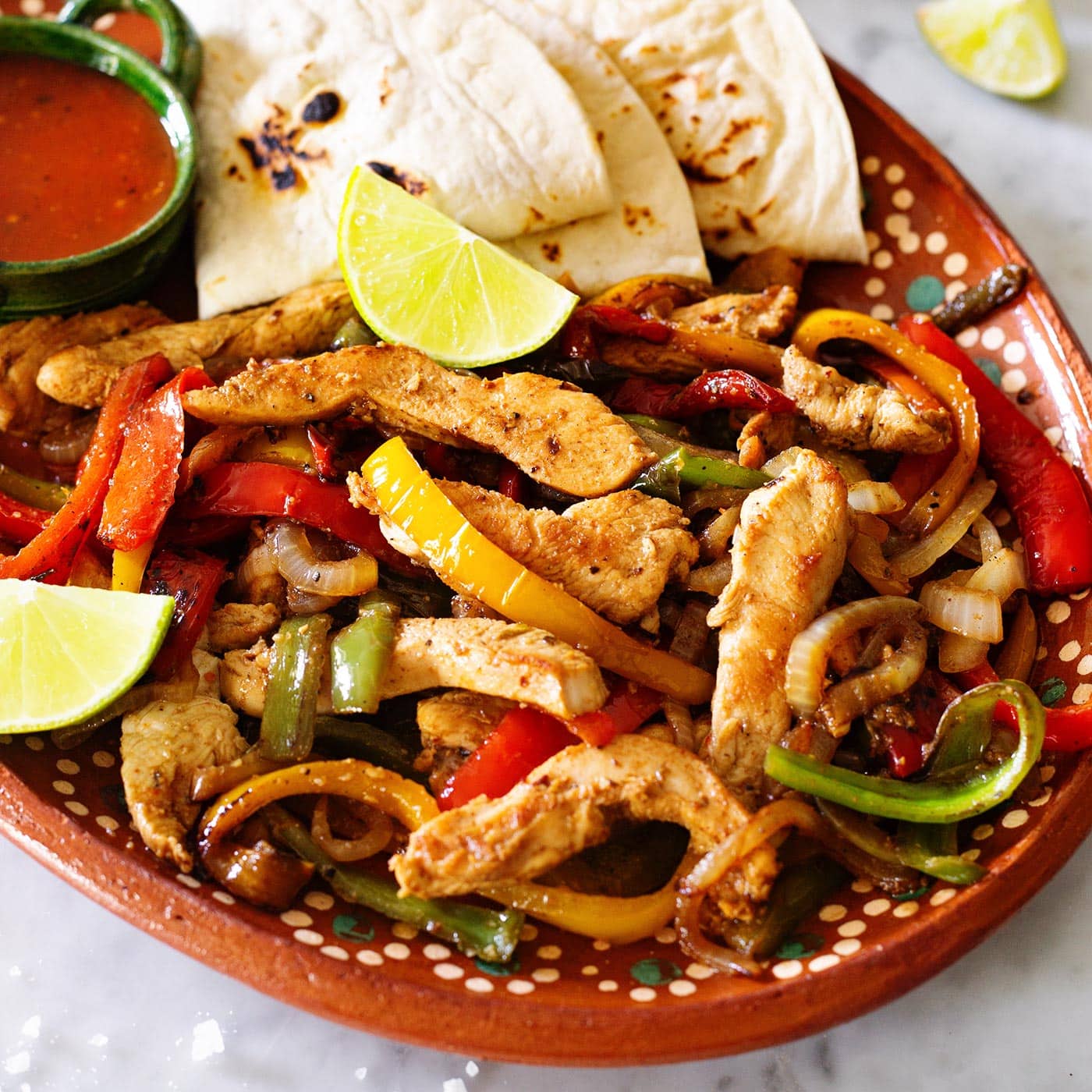 Fajas de Pechuga de Pollo