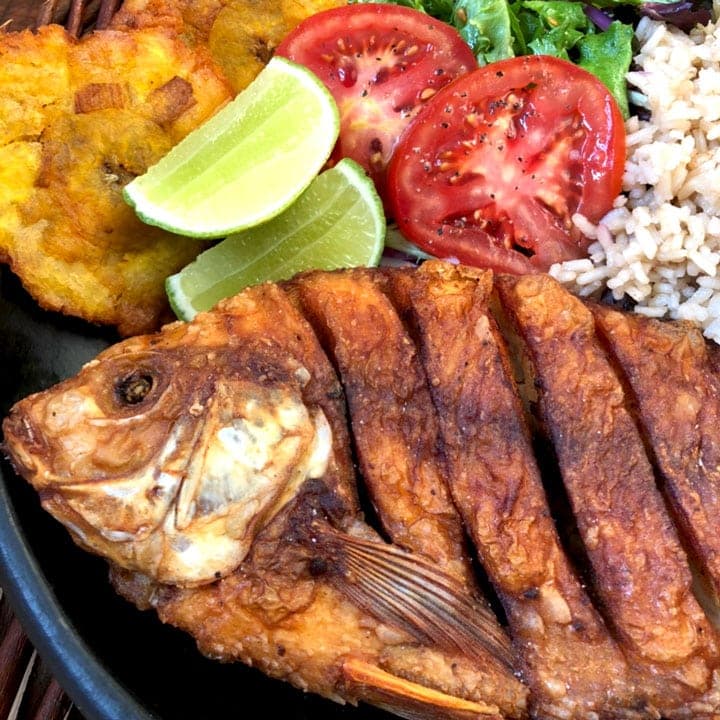 Mojarra al Mojo de Ajo