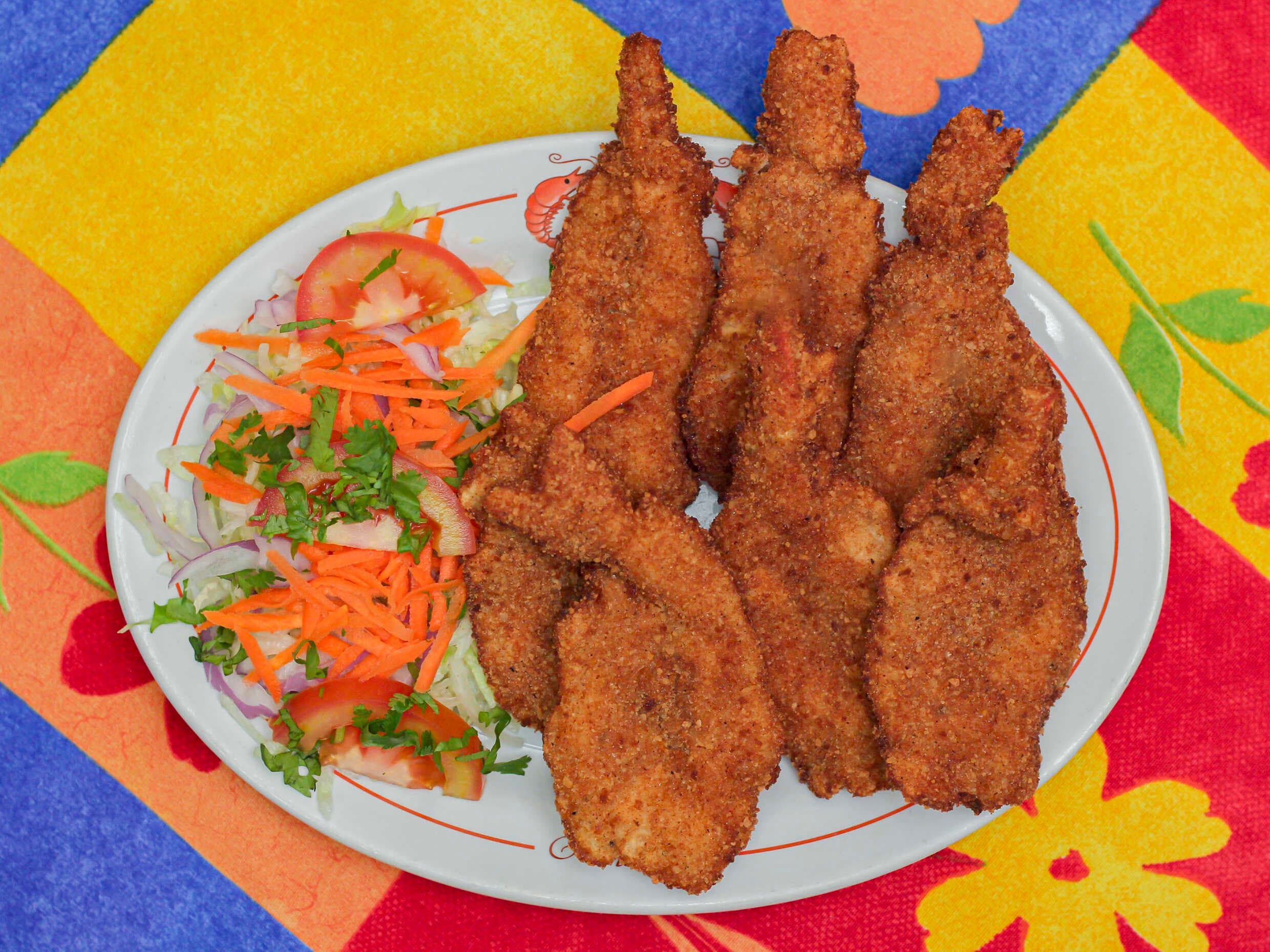 Camarones Empanizados