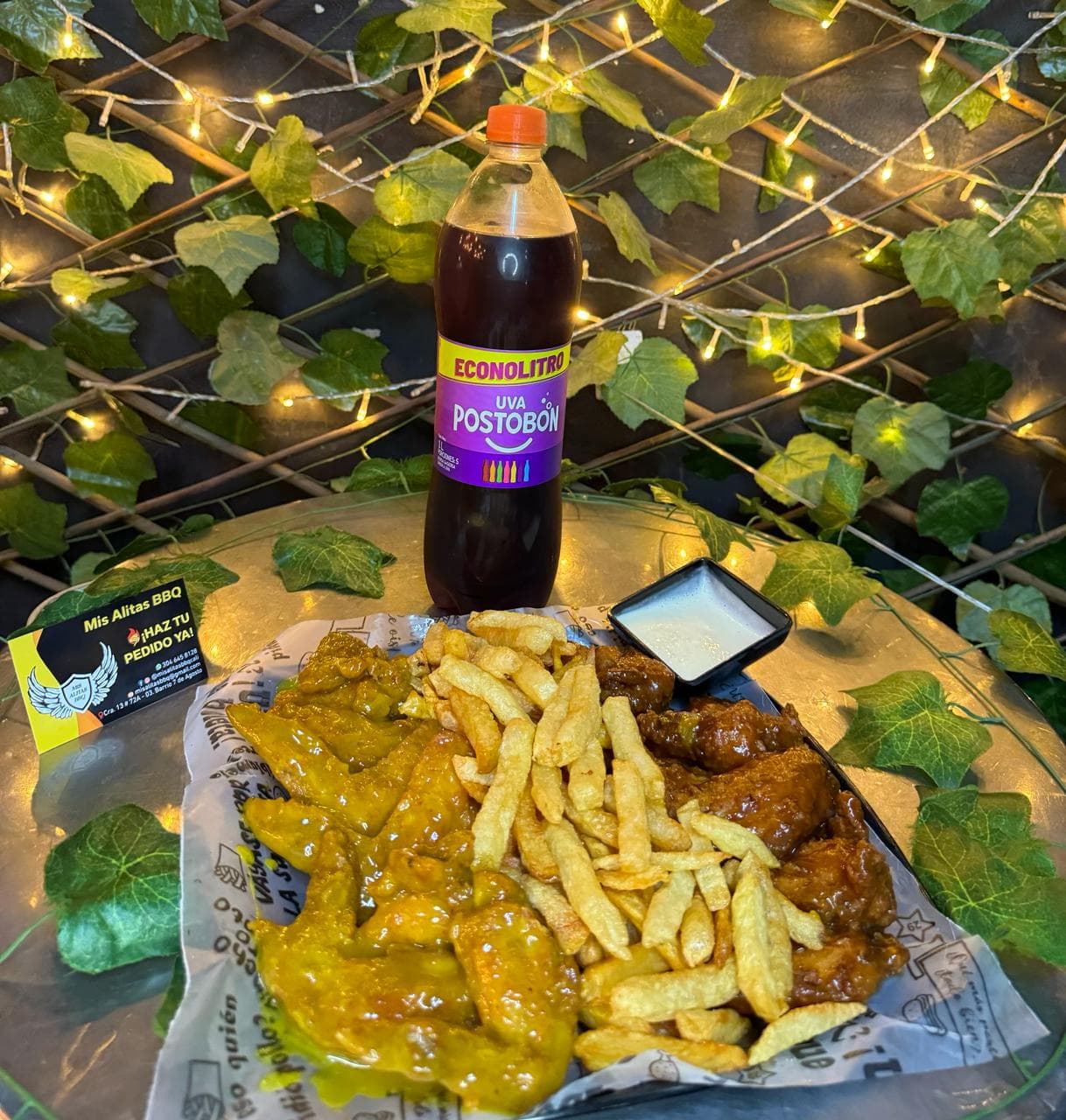 Combo #6 - 22 Alitas + Papas + Gaseosa
