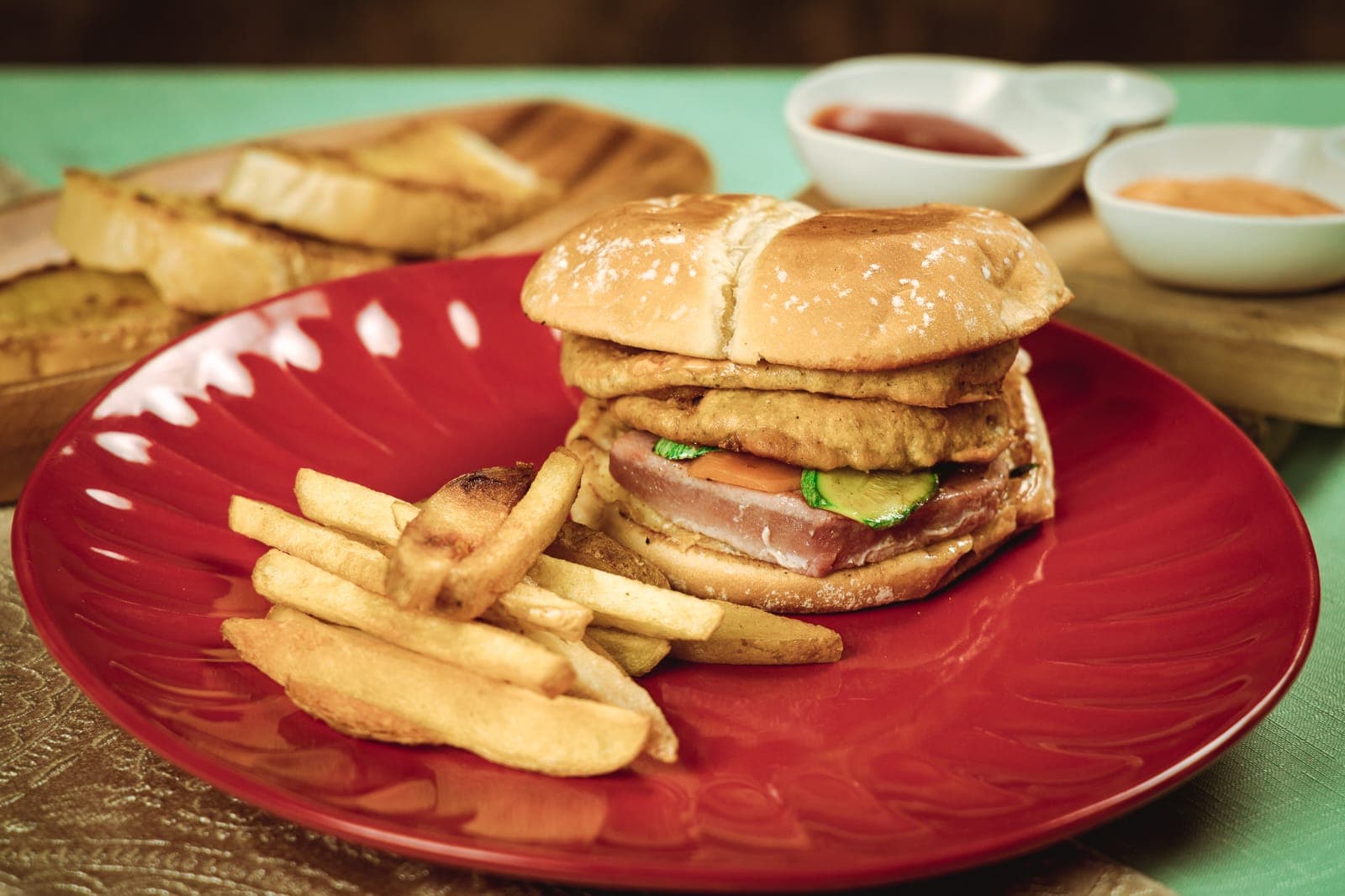 Hamburguesa de Atún