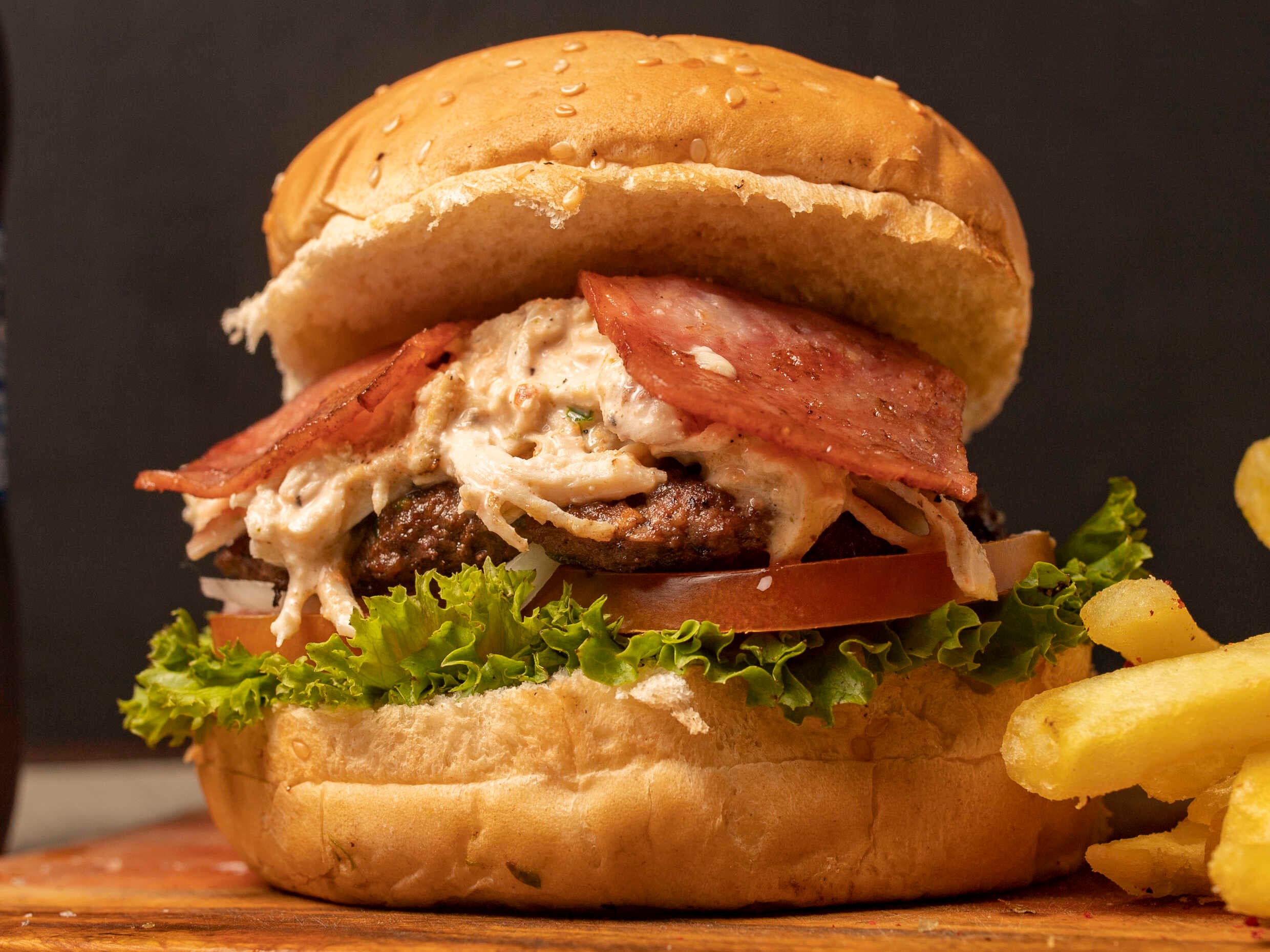Hamburguesa Mundial.