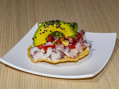 Tostada de Pulpo