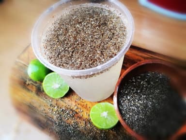 Agua de limón con chia 500 ml