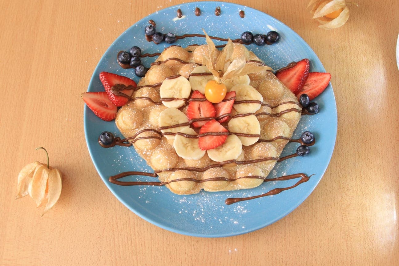 Bubble Waffle Nutella