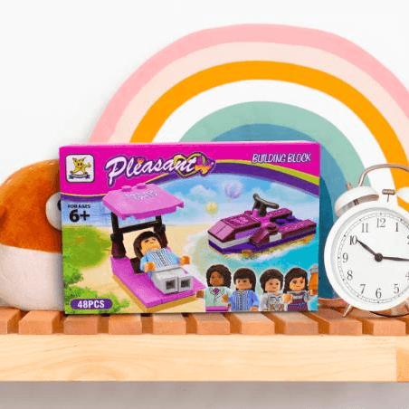 Set de Mini Bloques Pleasant 43 Piezas