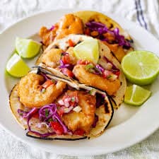 Taco de Camarón al Mojo de Ajo