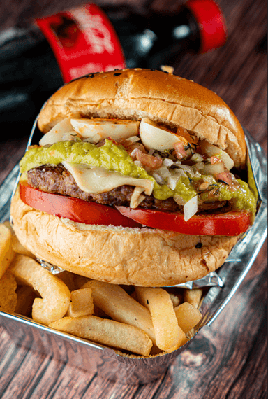 Hamburguesa La Wakamole