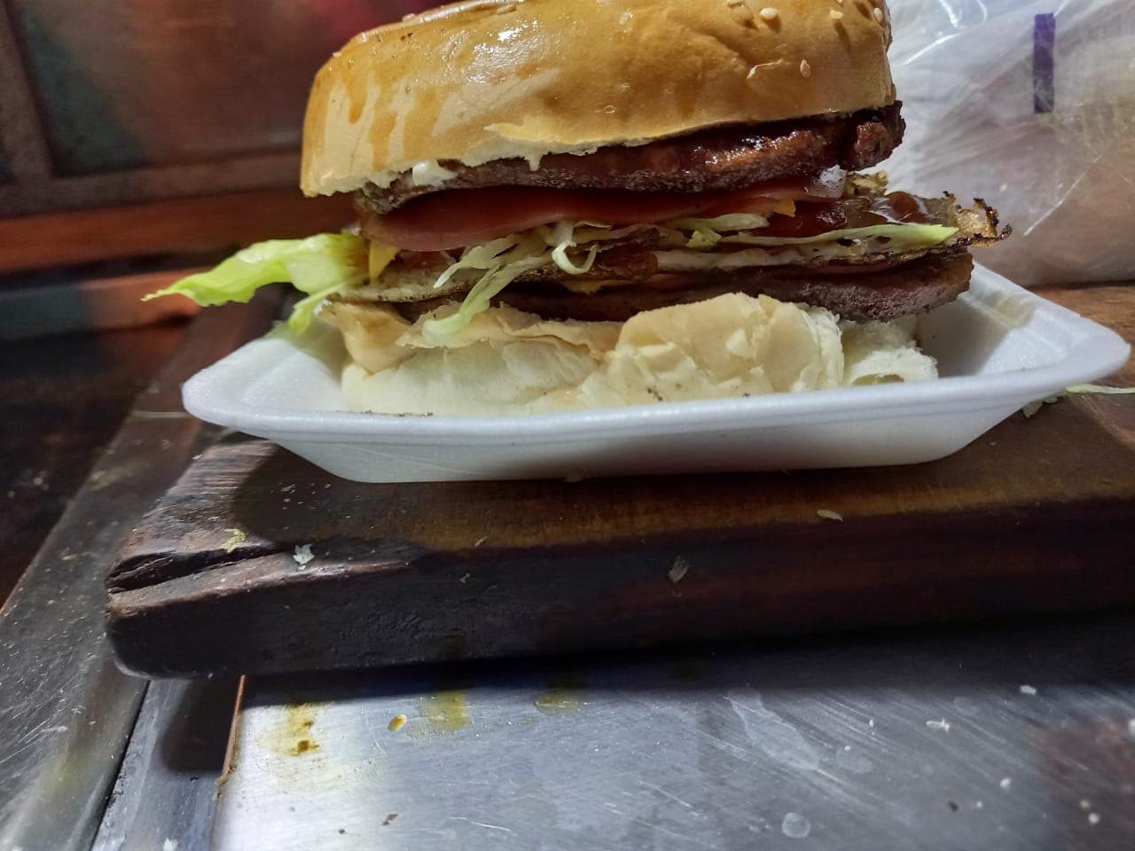 Hamburguesa Sencilla