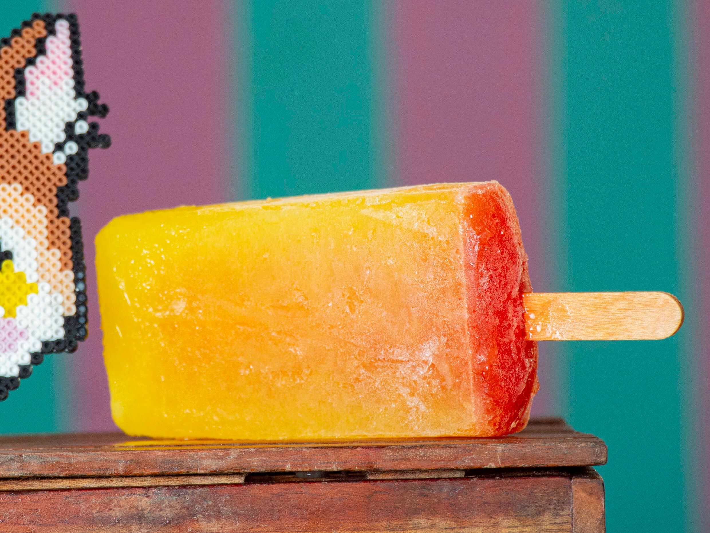 Paleta de Piña con Chamoy