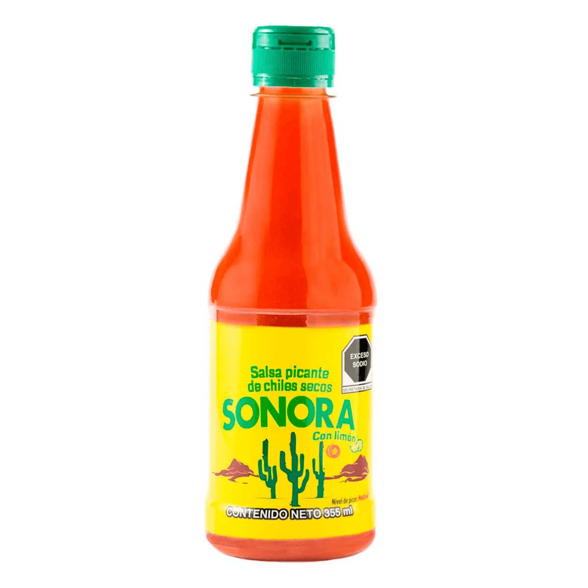 SALSA SONORA CON LIMÓN 355ML           .