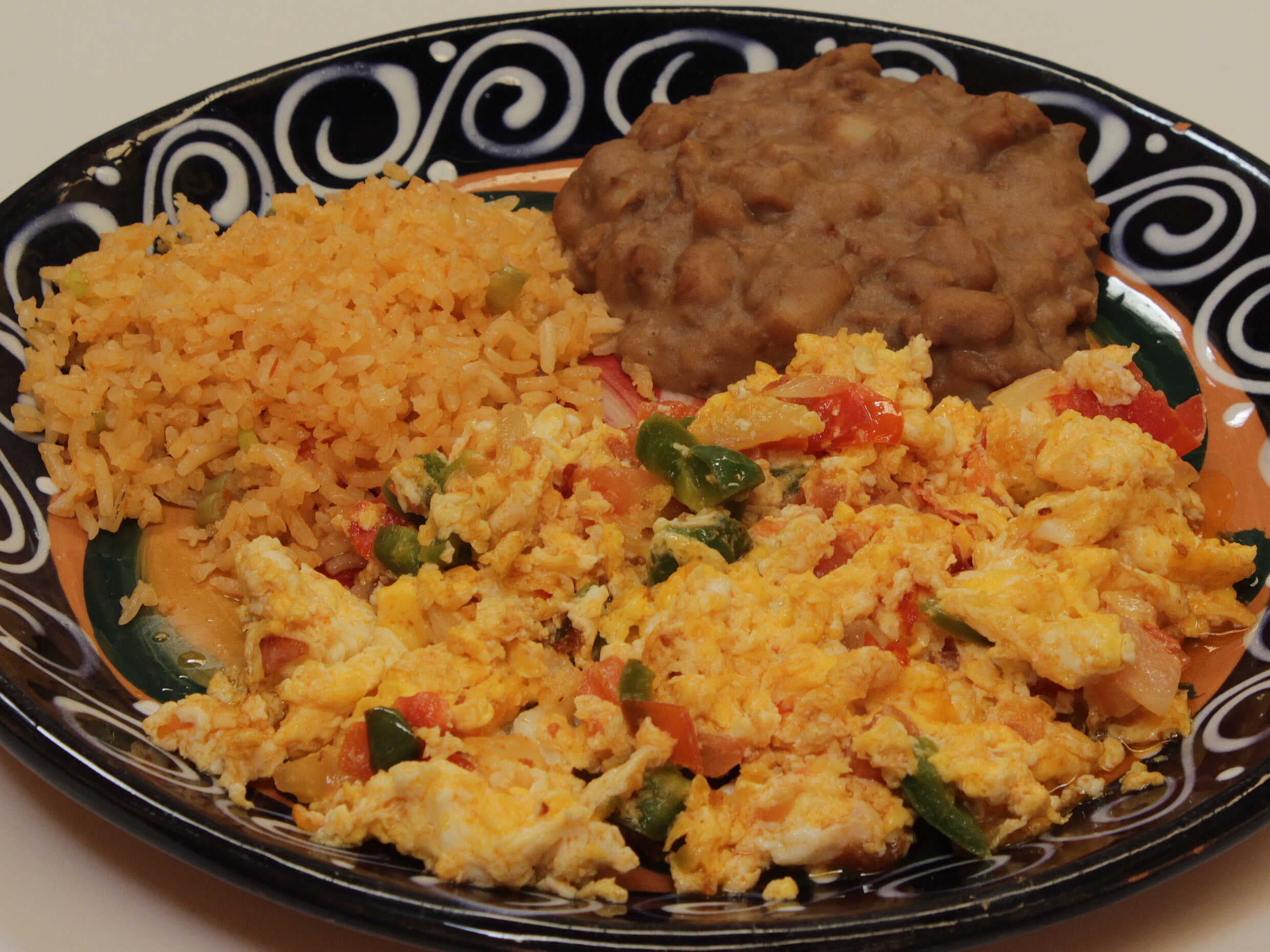 Huevos a la Mexicana