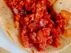 Taco de Chorizo