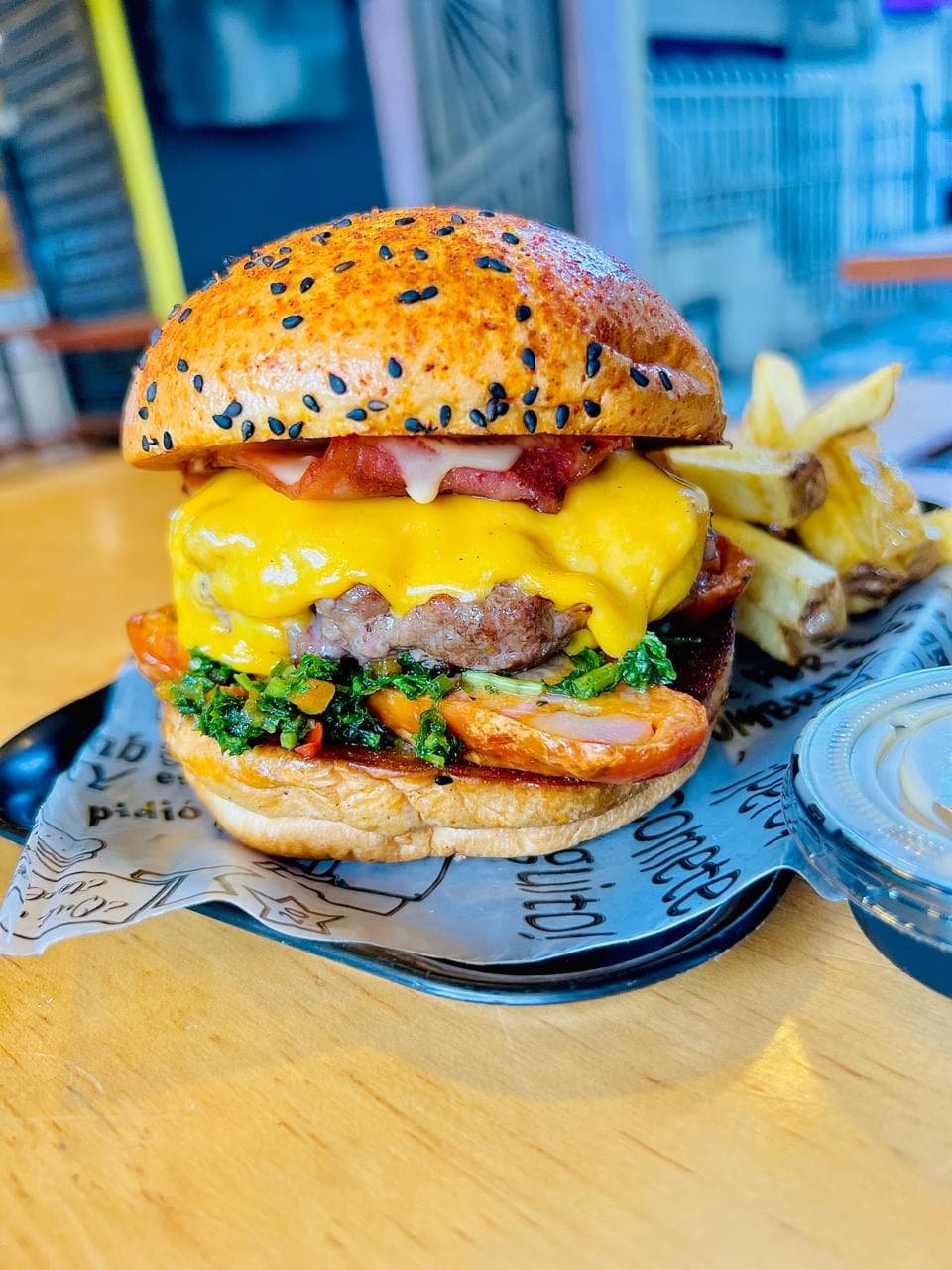 Hamburguesa La Indomable