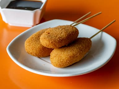 Kushiague Plátano con Queso