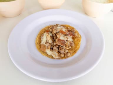 Taco de Pastor con Queso